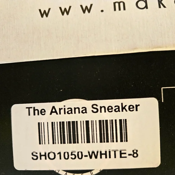 MKS Sneaker Shoes Womens White Red Green 8 - Picture 9 of 10